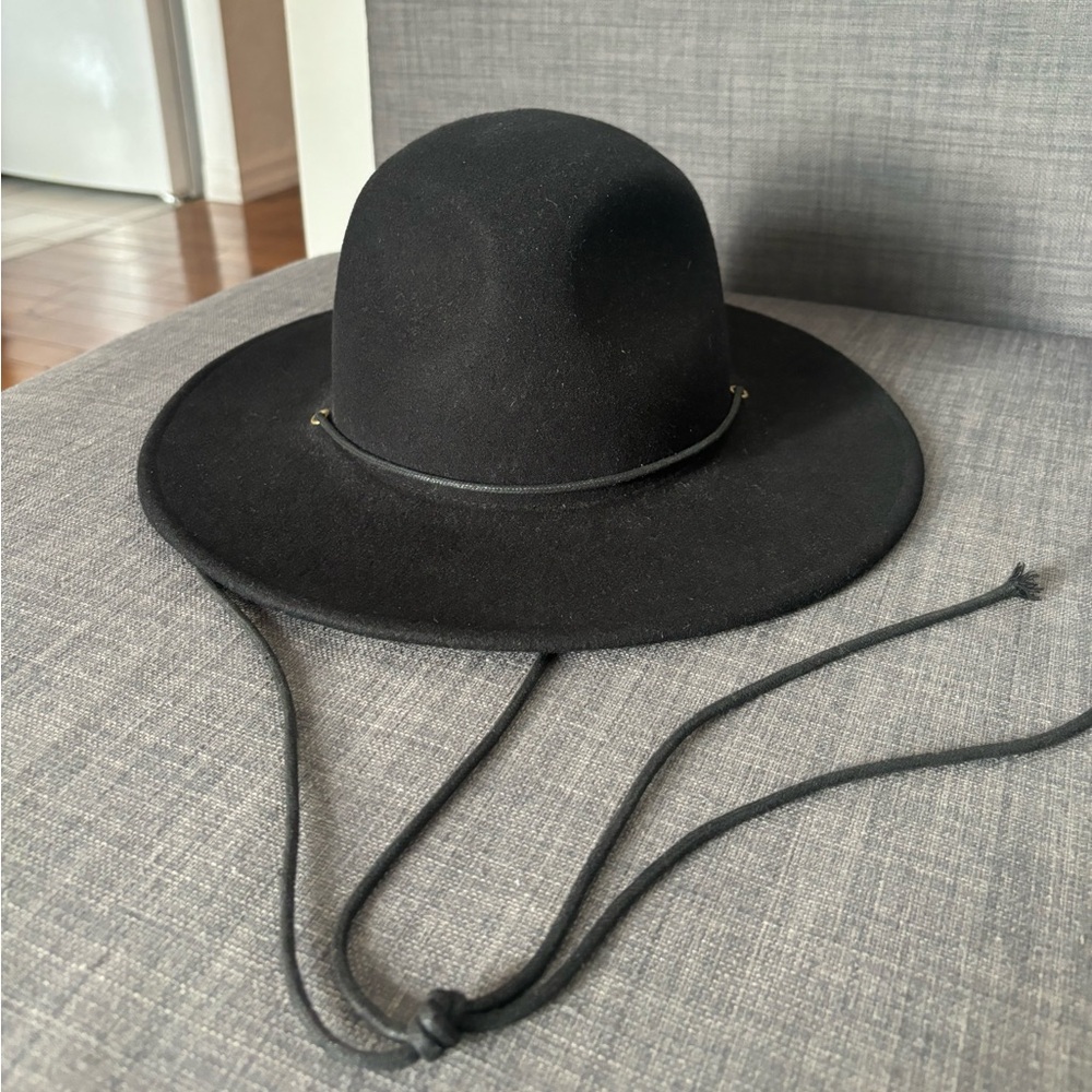 Braxton wide brim high quality festival hat